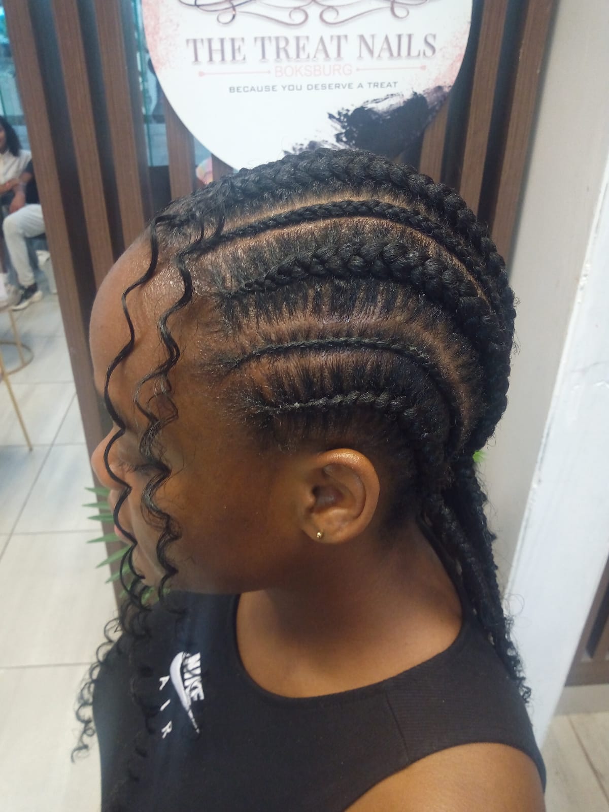 Hair: Versatile Half-Braid Style