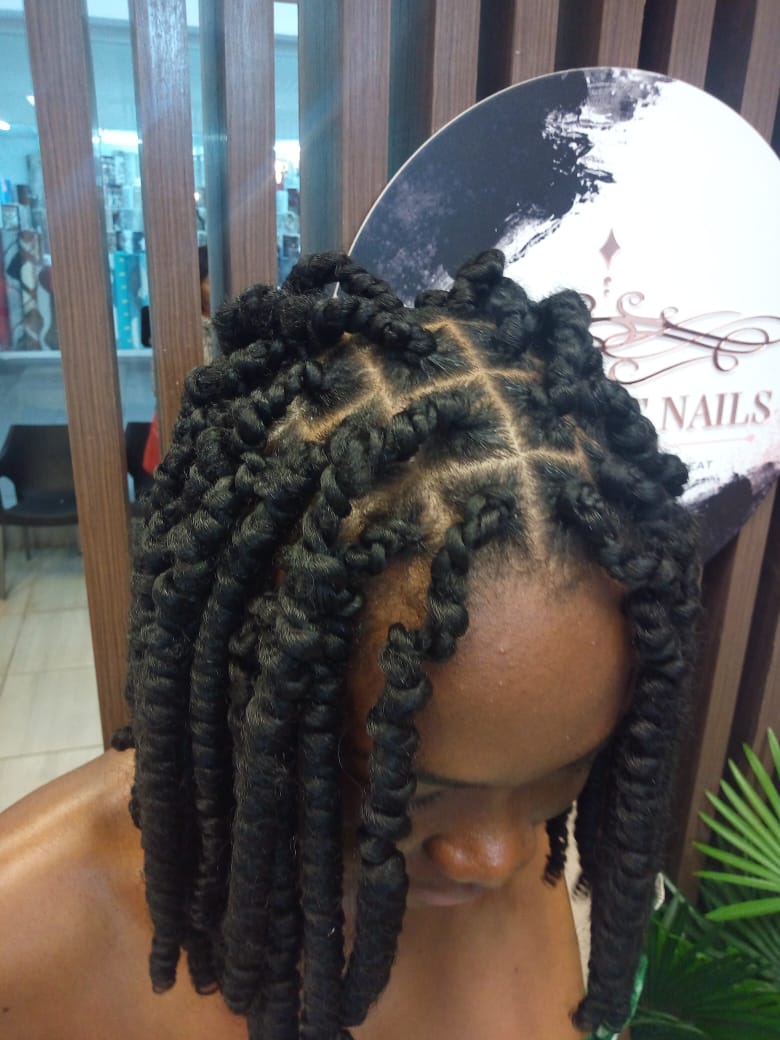 Hair: Modern Short Twists