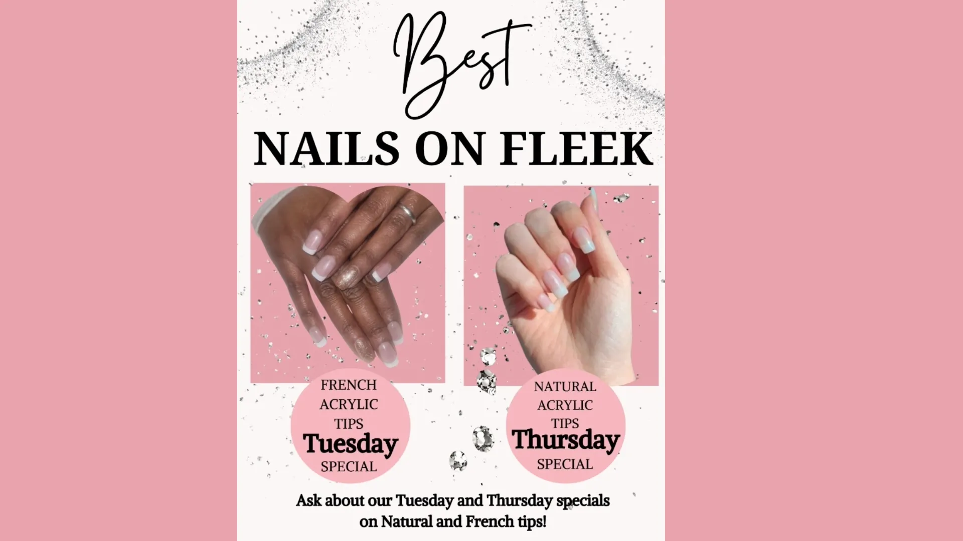 Nail art showcase collage